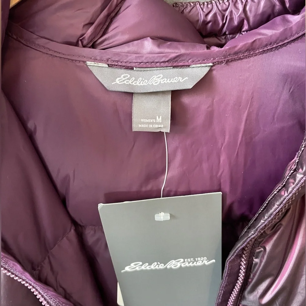 Purple Eddie Bauer Parka - Picture 2 of 3
